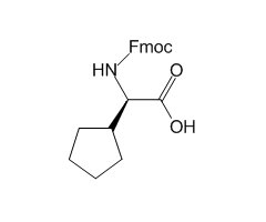 (R)-2-((((9H-Fluoren-9-yl)methoxy)carbonyl)amino)-2-cyclopentylacetic acid