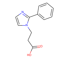 3-(2-Phenyl-1H-imidazol-1-yl)propanoic acid