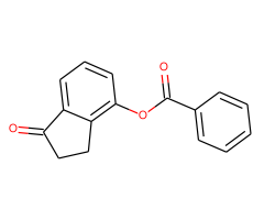 1-Oxo-2,3-dihydro-1H-inden-4-yl benzoate