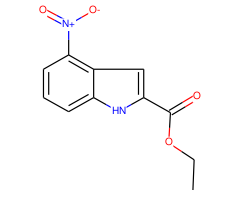 Ethyl 4-nitro-1H-indole-2-carboxylate