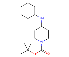 1-N-BOC 4-(CYCLOHEXYLAMINO) PIPERIDINE