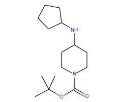 1-N-BOC 4-(CYCLOPENTYLAMINO) PIPERIDINE