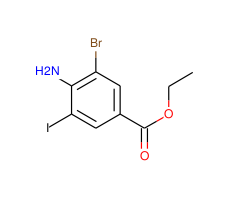 ETHYL 4-AMINO-3-BROMO-5-IODOBENZOATE