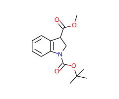 METHYL 1-BOC-INDOLINE-3-CARBOXYLATE