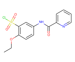 2-ETHOXY-5-(PYRIDINE-2-CABOXAMIDO) BENZENE-1-SULFONYL CHLORIDE