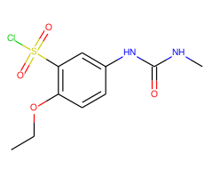 2-ETHOXY-5-(3-METHYLUREIDO) BENZENE-1-SULFONYL CHLORIDE