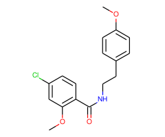 N-(4-METHOXYPHENETHYL)-4-CHLORO-2-METHOXYBENZAMIDE