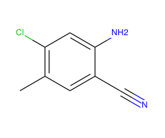 2-AMINO-4-CHLORO-5-METHYLBENZONITRILE