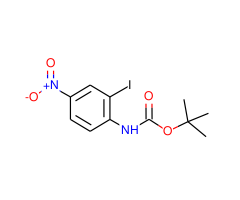 TERT-BUTYL 2-IODO-4-NITROPHENYLCARBAMATE