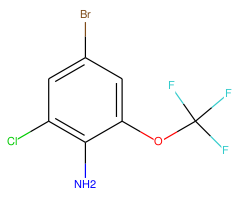 4-Bromo-2-chloro-6-(trifluoromethoxy)aniline