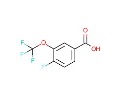 4-Fluoro-3-(trifluoromethoxy)benzoic acid