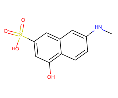 4-Hydroxy-7-(methylamino)naphthalene-2-sulfonic acid