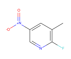 2-Fluoro-5-nitro-3-methylpyridine