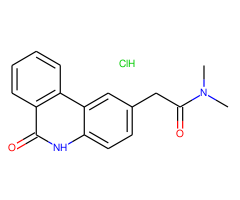 2-(Dimethylamino)-N-(6-oxo-5,6-dihydrophenanthridin-2-yl)acetamide hydrochloride