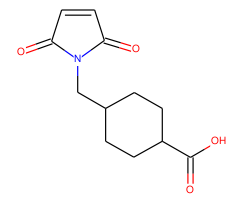 4-((2,5-Dioxo-2,5-dihydro-1H-pyrrol-1-yl)methyl)cyclohexanecarboxylic acid