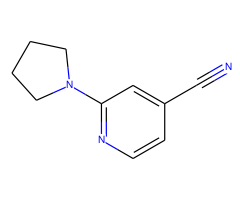 2-(Pyrrolidin-1-yl)isonicotinonitrile