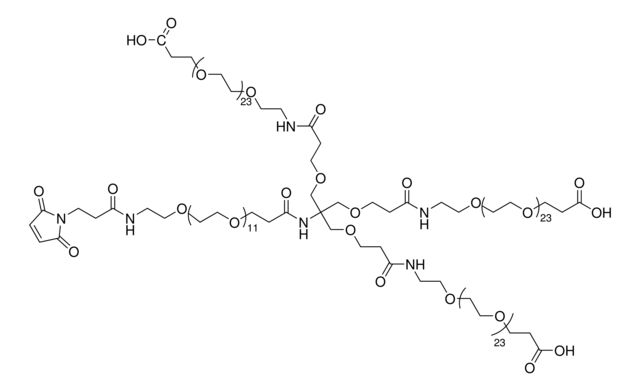 MAL-dPEG<sup>®</sup><sub>12</sub>-Tris(-dPEG<sup>®</sup><sub>24</sub>-acid)<sub>3</sub>