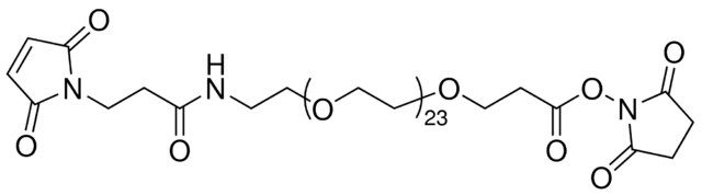 MAL-dPEG<sup>®</sup><sub>24</sub>-NHS ester