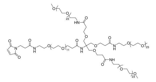 MAL-dPEG<sup>®</sup><sub>12</sub>-Tris(<i>m</i>-dPEG<sup>®</sup><sub>24</sub>)<sub>3</sub>