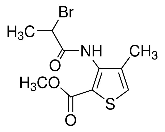 Methyl 3-[[(2<i>RS</i>)-2-bromopropanoyl]amino]-4-methylthiophene-2-carboxylate