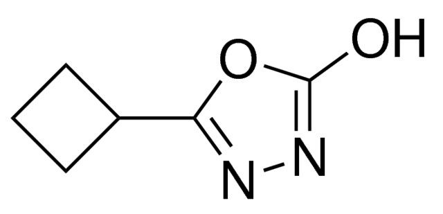 5-Cyclobutyl-1,3,4-oxadiazol-2-ol