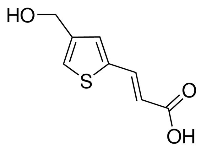 3-[4-(Hydroxymethyl)-2-thienyl]acrylic acid