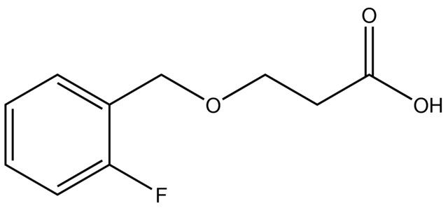 3-((2-Fluorobenzyl)oxy)propanoic acid