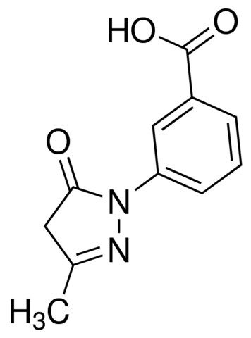 3-(3-methyl-5-oxo-4,5-dihydro-pyrazol-1-yl)-benzoic acid