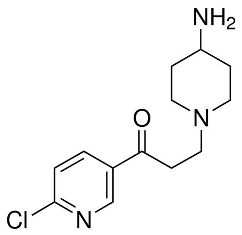 3-(4-Amino-1-piperidinyl)-1-(6-chloro-3-pyridinyl)-1-propanone