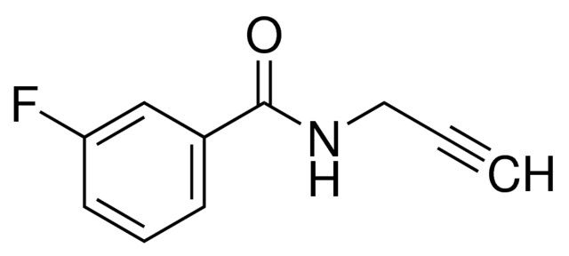 3-Fluoro-<i>N</i>-(2-propynyl)benzamide