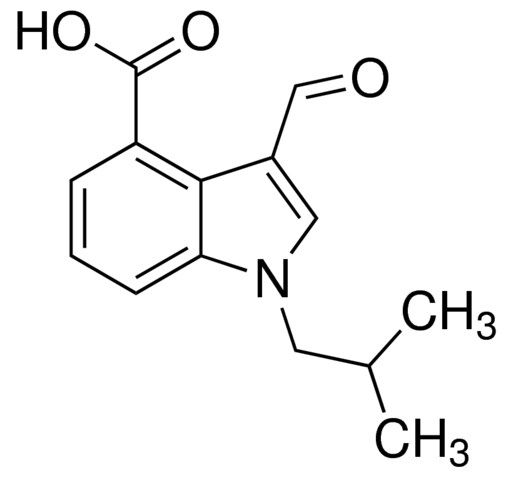 3-Formyl-1-isobutyl-1<i>H</i>-indole-4-carboxylic acid