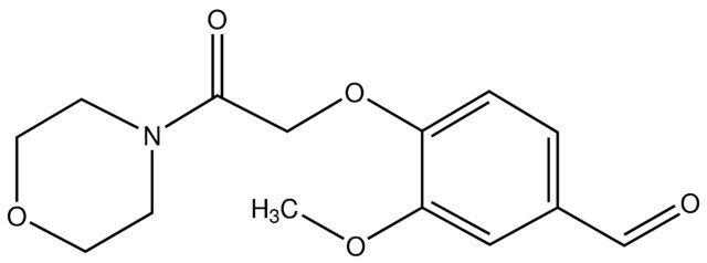 3-Methoxy-4-(2-morpholin-4-yl-2-oxoethoxy)benzaldehyde