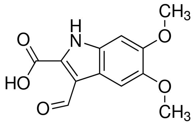 3-Formyl-5,6-dimethoxy-1<i>H</i>-indole-2-carboxylic acid