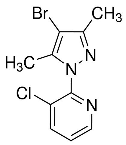 2-(4-Bromo-3,5-dimethylpyrazol-1-yl)-3-chloropyridine