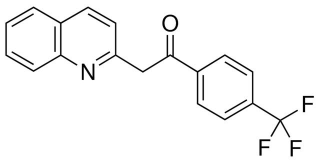 2-(2-Quinolinyl)-1-[4-(trifluoromethyl)phenyl]ethanone