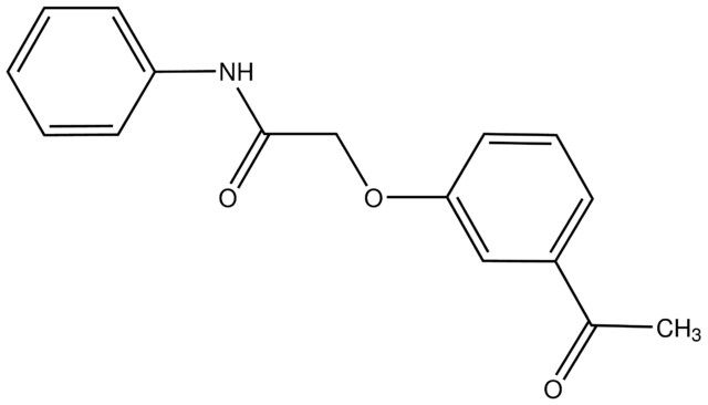 2-(3-Acetylphenoxy)-<i>N</i>-phenylacetamide