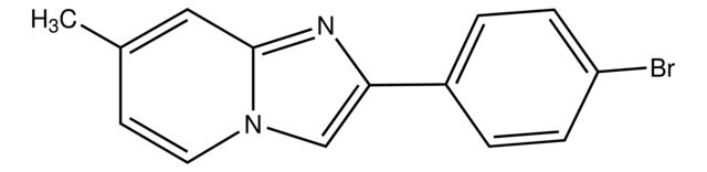 2-(4-Bromophenyl)-7-methylimidazo[1,2-<i>a</i>]pyridine