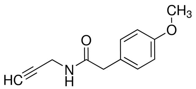 2-(4-Methoxyphenyl)-<i>N</i>-(prop-2-yn-1-yl)acetamide