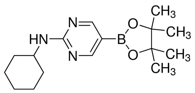 2-(Cyclohexylamino)pyrimidine-5-boronic acid, pinacol ester