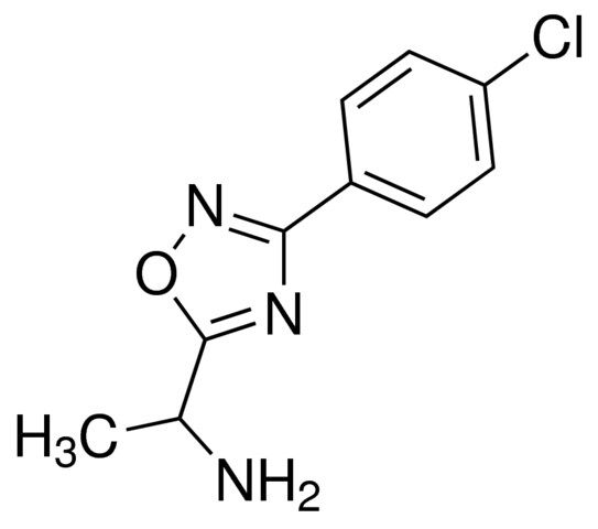 1-[3-(4-Chlorophenyl)-1,2,4-oxadiazol-5-yl]ethanamine