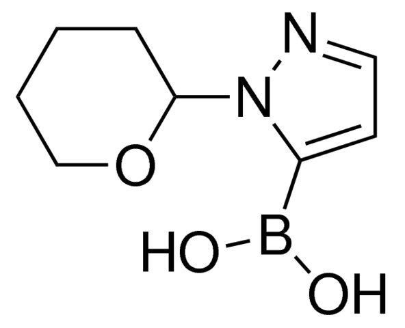 1-(Tetrahydro-2<i>H</i>-pyran-2-yl)-1<i>H</i>-pyrazol-5-ylboronic acid