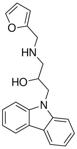 1-carbazol-9-yl-3-[(furan-2-ylmethyl)-amino]-propan-2-ol