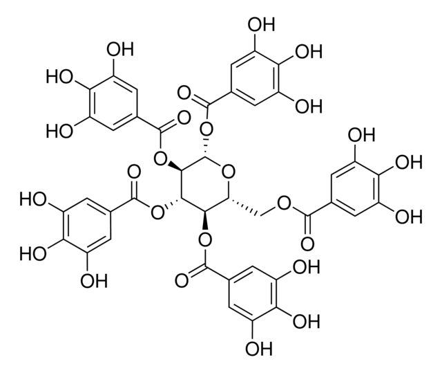 1,2,3,4,6-Pentagalloyl -<sc>D</sc>-glucose