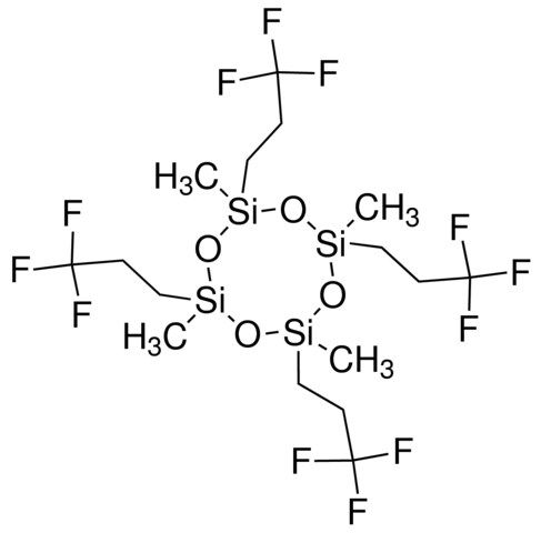 1,3,5,7-tetrakis(3,3,3-trifluoropropyl)1,3,5,7-tetramethylcyclosiloxanes