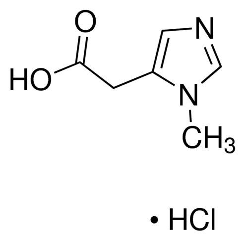 2-(1-Methyl-1<i>H</i>-imidazol-5-yl)acetic acid hydrochloride