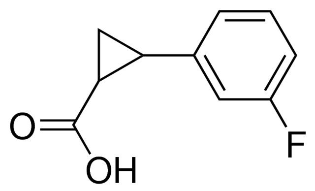 2-(3-Fluoro-phenyl)-cyclopropanecarboxylic acid