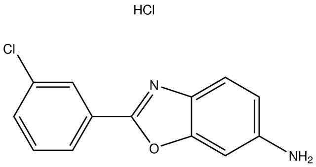 2-(3-Chlorophenyl)benzo[<i>d</i>]oxazol-6-amine hydrochloride