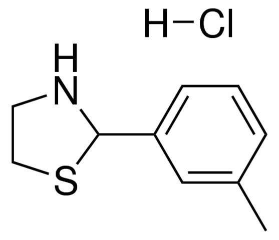 2-(3-METHYLPHENYL)-1,3-THIAZOLIDINE HYDROCHLORIDE