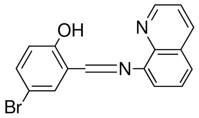 4-BROMO-2-(QUINOLIN-8-YLIMINOMETHYL)-PHENOL