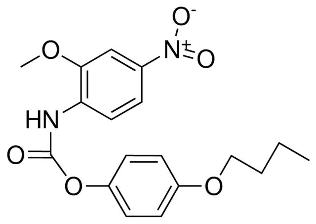 4-BUTOXYPHENYL N-(2-METHOXY-4-NITROPHENYL)CARBAMATE